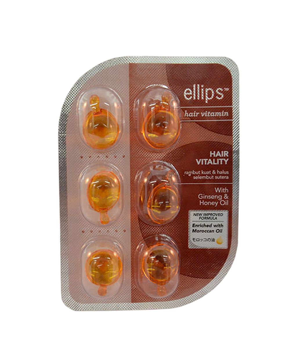Ellips Витамины для ухода за сухими, жескими и ломкими волосами