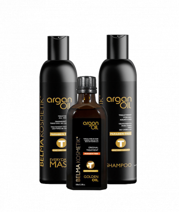 Enzymotherapy Набор ARGAN OIL (шампунь250мл + маска250мл + масло100мл)