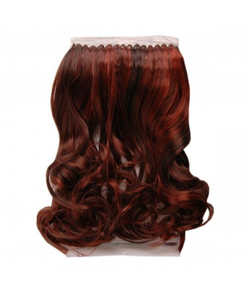 Объемная накладная прядь на заколках 40 см