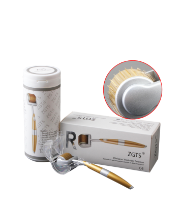 МТ (ZGTS) дермароллер черный MR150 титан иглы 1,5мм