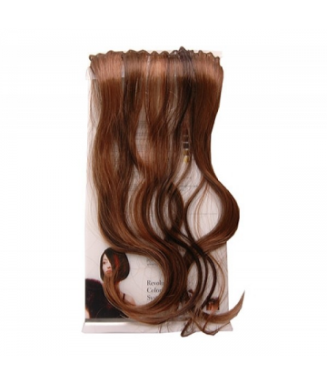 Удлинняющая накладная прядь на заколках 40 см