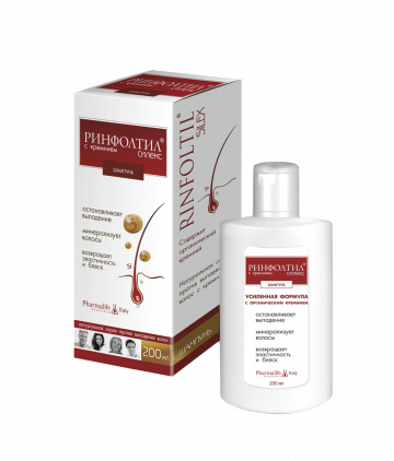 Ринфолтил шампунь Силекс отвыпадения 200 мл белый