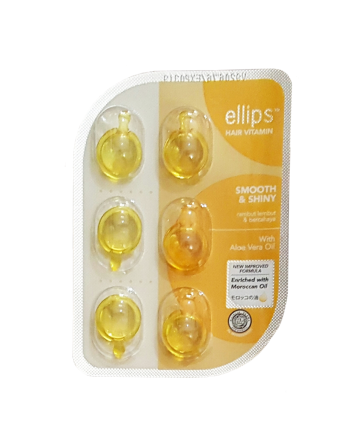Ellips витамины для волос, 6 капс желтые