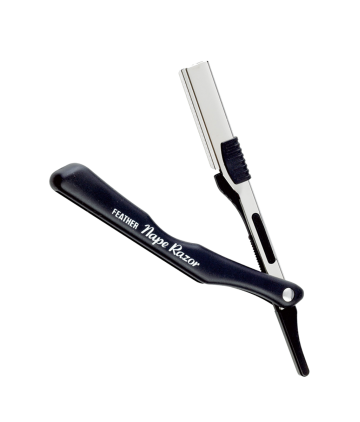 Feather Бритва для сведения на нет Nape Razor модель NR-K черная