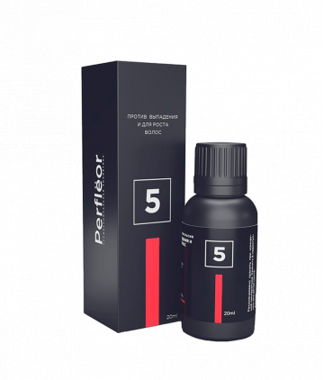 Perfleor Кислородная эмульсия 5, от выпадения и для роста волос 20 мл